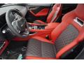  2020 Jaguar F-PACE Ebony/Pimento Interior #11