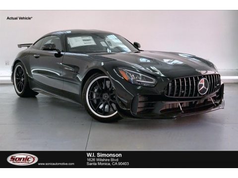 Black Mercedes-Benz AMG GT R Coupe.  Click to enlarge.