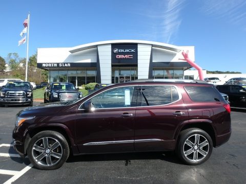 Black Cherry Metallic GMC Acadia Denali AWD. Click to enlarge. Black Cherry Metallic GMC Acadia Denali AWD. Click to enlarge.