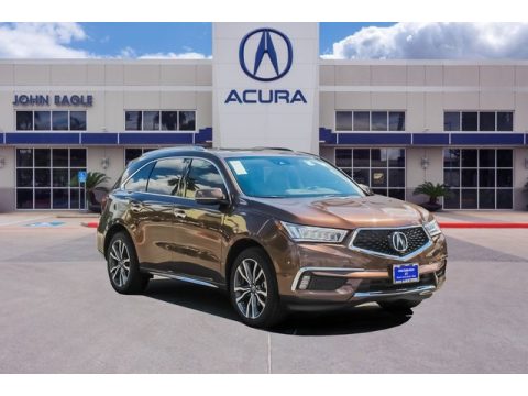 Canyon Bronze Metallic Acura MDX Advance SH-AWD.  Click to enlarge.