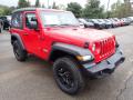 Front 3/4 View of 2020 Jeep Wrangler Sport 4x4 #7