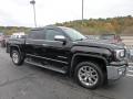 Front 3/4 View of 2018 GMC Sierra 1500 SLT Crew Cab 4WD #4