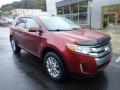 Front 3/4 View of 2014 Ford Edge Limited #9
