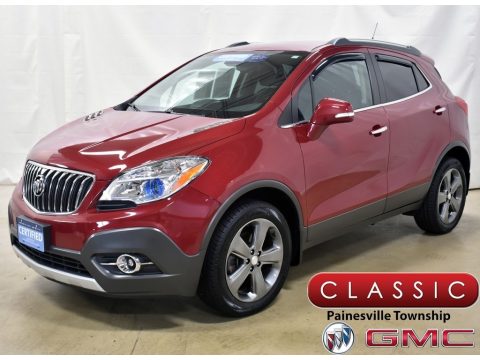 Ruby Red Metallic Buick Encore Convenience AWD.  Click to enlarge.