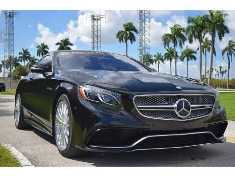 Obsidian Black Metallic Mercedes-Benz S 65 AMG Coupe.  Click to enlarge.