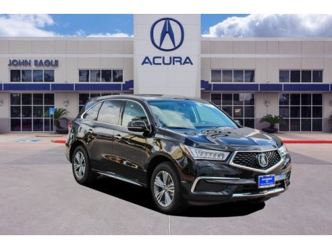 Majestic Black Pearl Acura MDX FWD.  Click to enlarge.