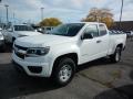 Front 3/4 View of 2020 Chevrolet Colorado WT Extended Cab #1