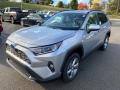 Front 3/4 View of 2019 Toyota RAV4 Limited AWD Hybrid #3