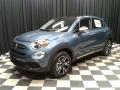 Front 3/4 View of 2019 Fiat 500X Blue Sky Edition AWD #2