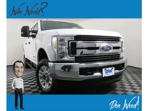 Oxford White Ford F250 Super Duty XLT Crew Cab 4x4.  Click to enlarge.