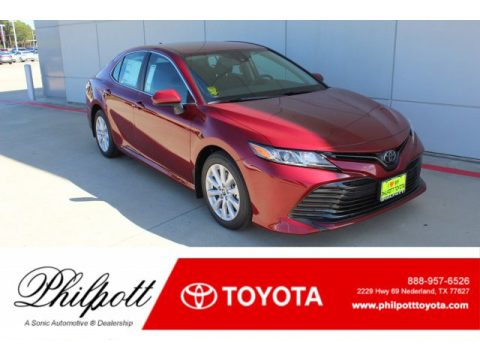 Ruby Flare Pearl Toyota Camry LE.  Click to enlarge.