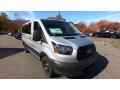 Front 3/4 View of 2019 Ford Transit Passenger Wagon XL 150 LR #1