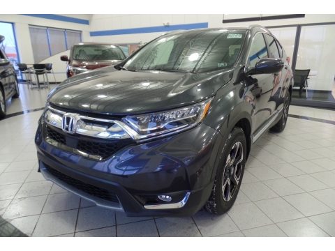 Gunmetal Metallic Honda CR-V Touring AWD. Click to enlarge. Gunmetal Metallic Honda CR-V Touring AWD. Click to enlarge.