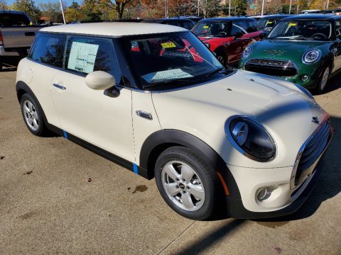 Pepper White Mini Hardtop Cooper 2 Door.  Click to enlarge.