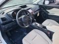  2020 Subaru Impreza Ivory Interior #9