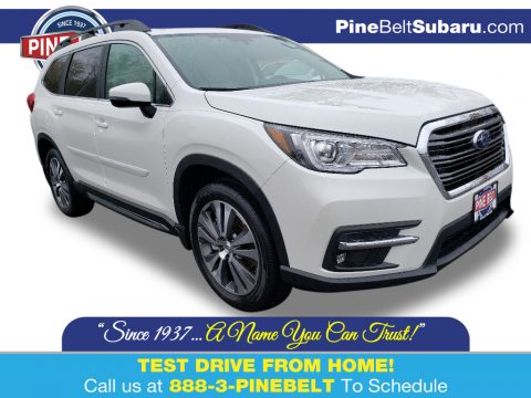 Crystal White Pearl Subaru Ascent Limited.  Click to enlarge.