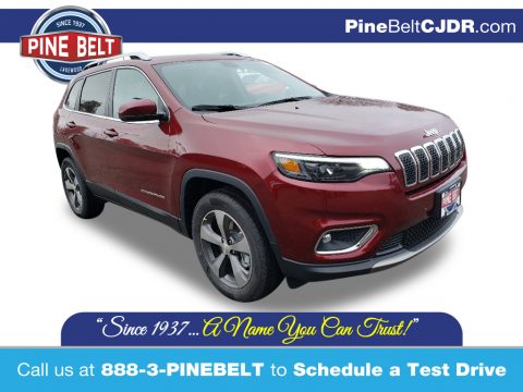 Velvet Red Pearl Jeep Cherokee Limited 4x4.  Click to enlarge.