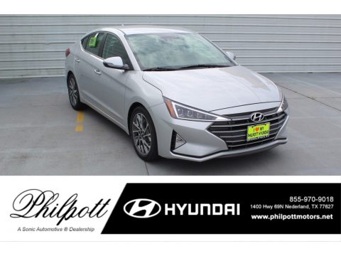 Symphony Silver Hyundai Elantra Limited.  Click to enlarge.