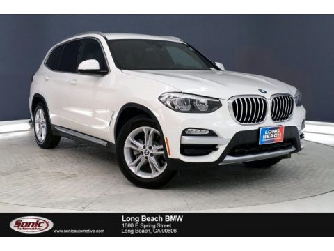 Alpine White BMW X3 sDrive30i.  Click to enlarge.