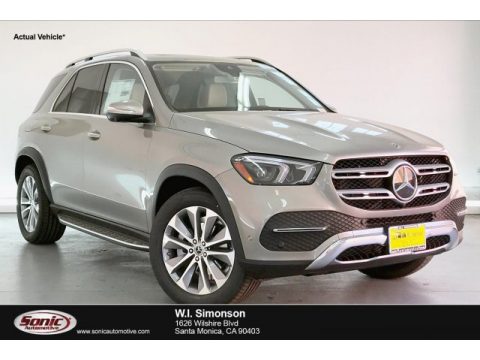 Mojave Silver Metallic Mercedes-Benz GLE 350.  Click to enlarge.