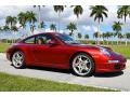  2008 Porsche 911 Ruby Red Metallic #3