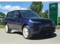 Front 3/4 View of 2020 Land Rover Range Rover Sport HSE Dynamic #2