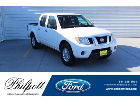 Glacier White Nissan Frontier SV Crew Cab. Click to enlarge. Glacier White Nissan Frontier SV Crew Cab. Click to enlarge.