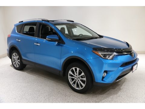 Electric Storm Blue Toyota RAV4 Limited.  Click to enlarge.