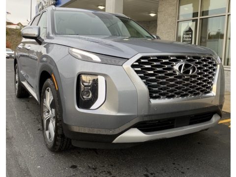 Lagoon Silver Hyundai Palisade SEL AWD.  Click to enlarge.