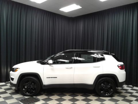 White Jeep Compass Altitude.  Click to enlarge.