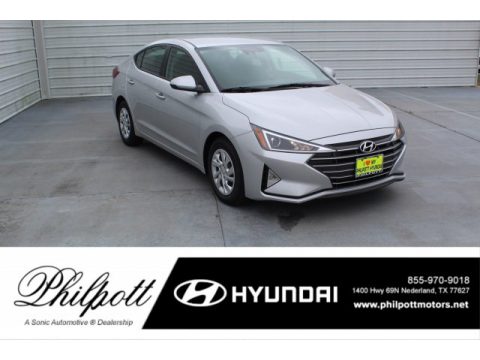Symphony Silver Hyundai Elantra SE.  Click to enlarge.