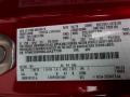 Ford Color Code D4 Rapid Red Metallic #13