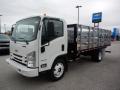 Front 3/4 View of 2019 Chevrolet Low Cab Forward 4500 Stake Truck #1