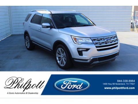 Ingot Silver Ford Explorer Limited.  Click to enlarge.