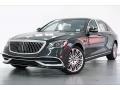Front 3/4 View of 2020 Mercedes-Benz S Maybach S560 4Matic #12