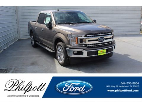 Stone Gray Ford F150 XLT SuperCrew.  Click to enlarge.