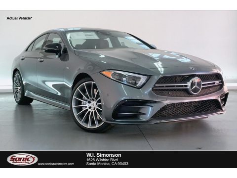 Selenite Grey Metallic Mercedes-Benz CLS AMG 53 4Matic Coupe.  Click to enlarge.