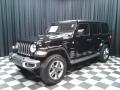 Front 3/4 View of 2020 Jeep Wrangler Unlimited Sahara 4x4 #2