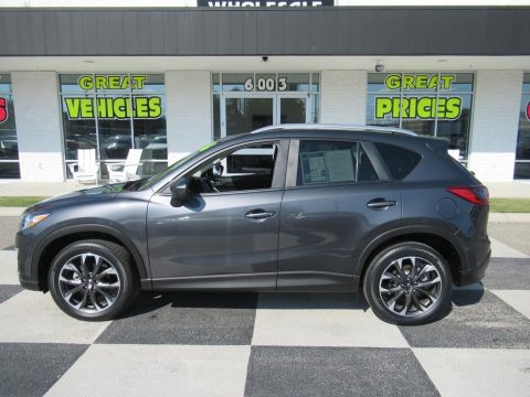Meteor Gray Mica Mazda CX-5 Grand Touring.  Click to enlarge.