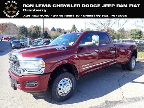 Delmonico Red Pearl Ram 3500 Limited Crew Cab 4x4.  Click to enlarge.