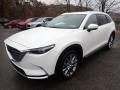 Front 3/4 View of 2019 Mazda CX-9 Grand Touring AWD #5