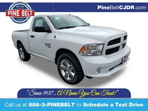 Bright White Ram 1500 Classic Express Regular Cab 4x4.  Click to enlarge.