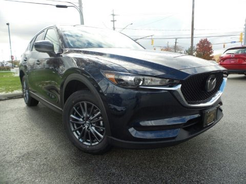 Deep Crystal Blue Mica Mazda CX-5 Touring AWD.  Click to enlarge.