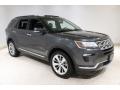 Front 3/4 View of 2019 Ford Explorer Limited 4WD #1