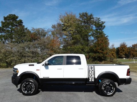 Bright White Ram 2500 Power Wagon Crew Cab 4x4.  Click to enlarge.