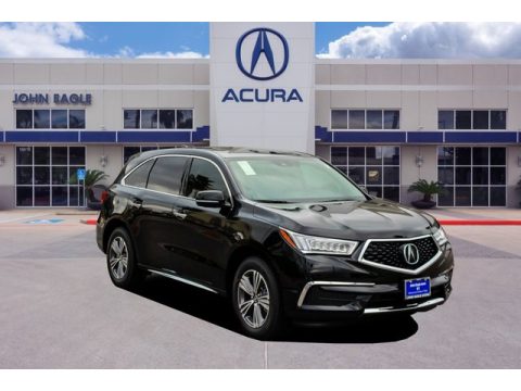 Majestic Black Pearl Acura MDX AWD.  Click to enlarge.