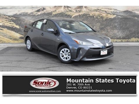 Magnetic Gray Metallic Toyota Prius LE.  Click to enlarge.