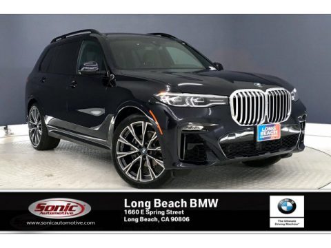 Carbon Black Metallic BMW X7 xDrive40i.  Click to enlarge.