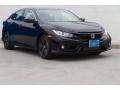 Front 3/4 View of 2020 Honda Civic EX-L Hatchback #1