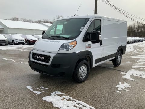 Bright White Ram ProMaster 1500 Low Roof Cargo Van.  Click to enlarge.